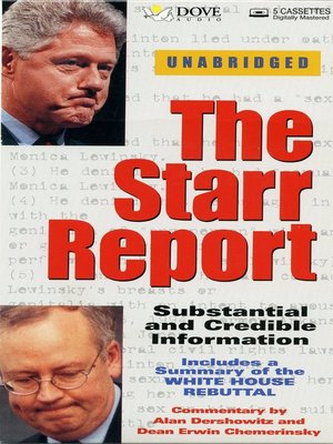 cover image of The Starr Report